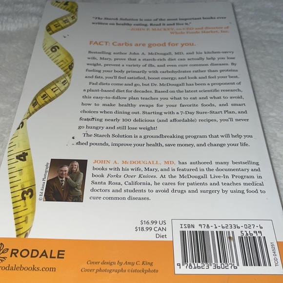 The Starch Solution John A. McDougal, MD book - Picture 2 of 10